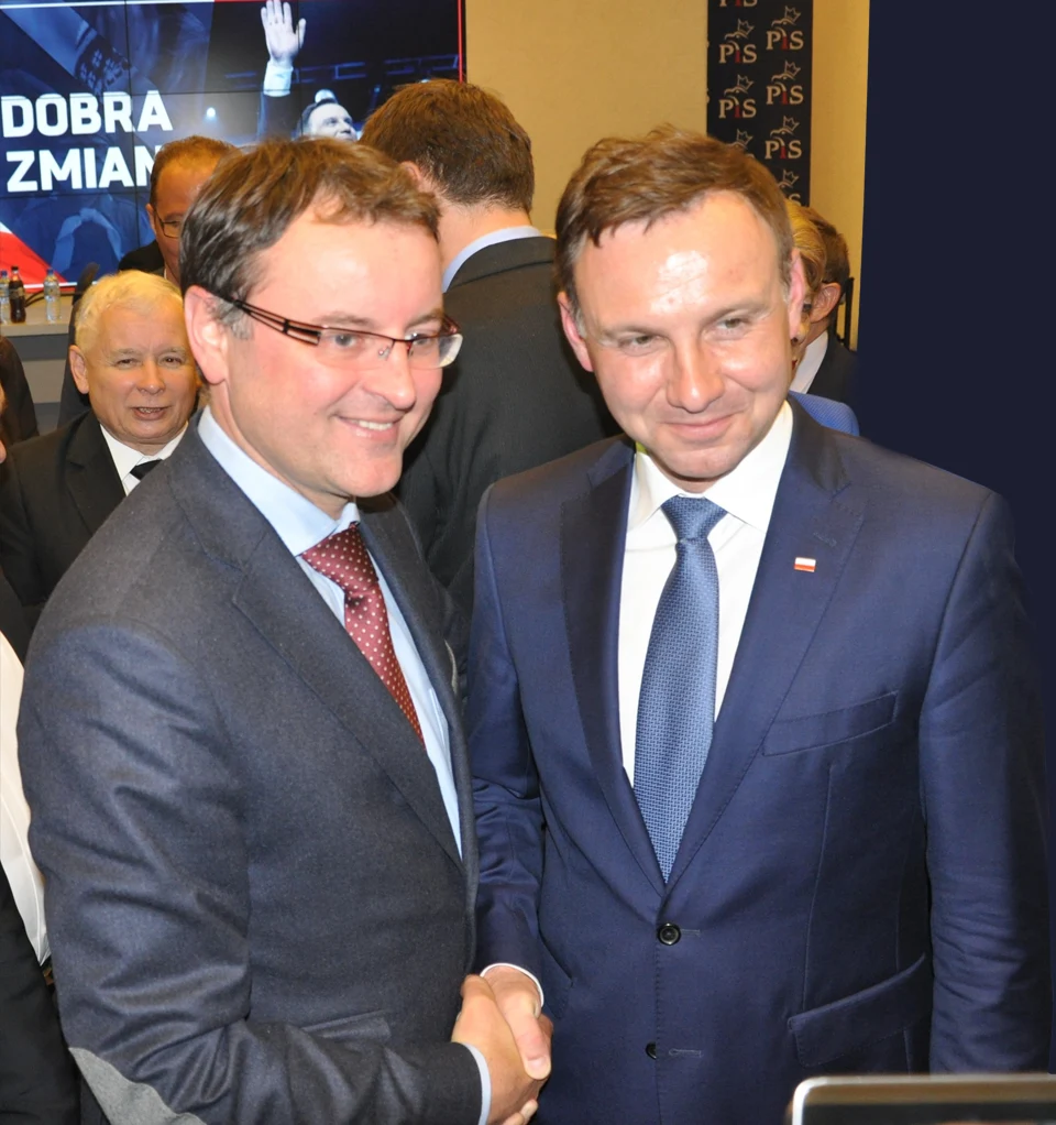 Zdjęcie z Andrzejem Dudą